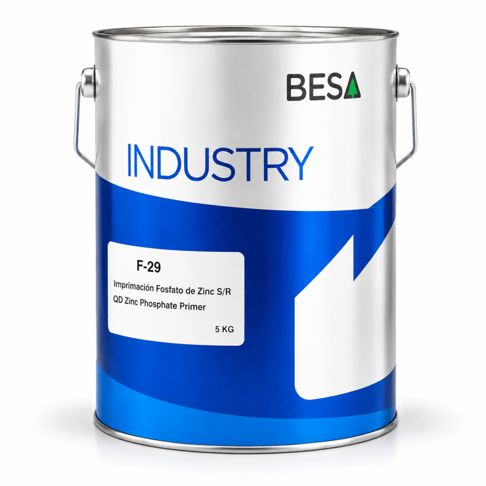 Imprimación Fosfato de Zinc 1K Besa F-29 Rojo Oxido 8012 5 Kg