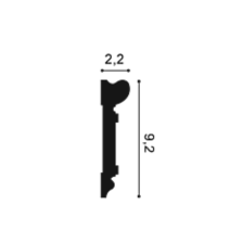 Orac Decor Moldura 260X9,2X2,2 Cm Dx119-2600