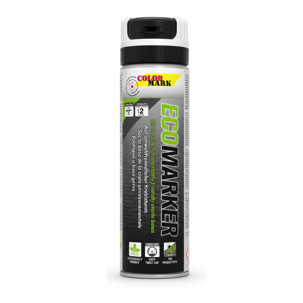 Spray Marcador Temporal Ecomarker Blanco 500 Ml