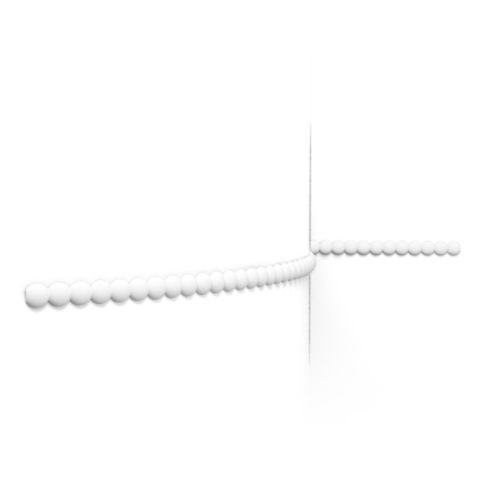 Orac Decor Moldura Flexible 200X2,5X0,9 Cm P9904F
