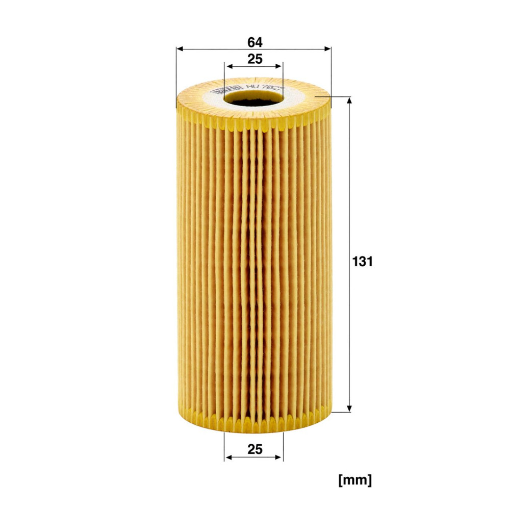 MANN-FILTER Filtro de aceite HU7027Z