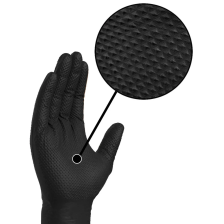 Guantes De Nitrilo Texturizado Unigrip Bk 50 Uds. Talla L