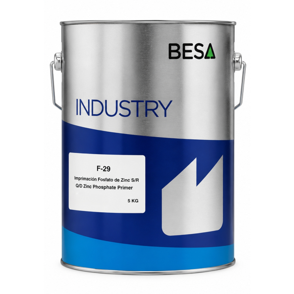 Imprimación Fosfato de Zinc 1K Besa F-29 Gris 7040 5 Kg
