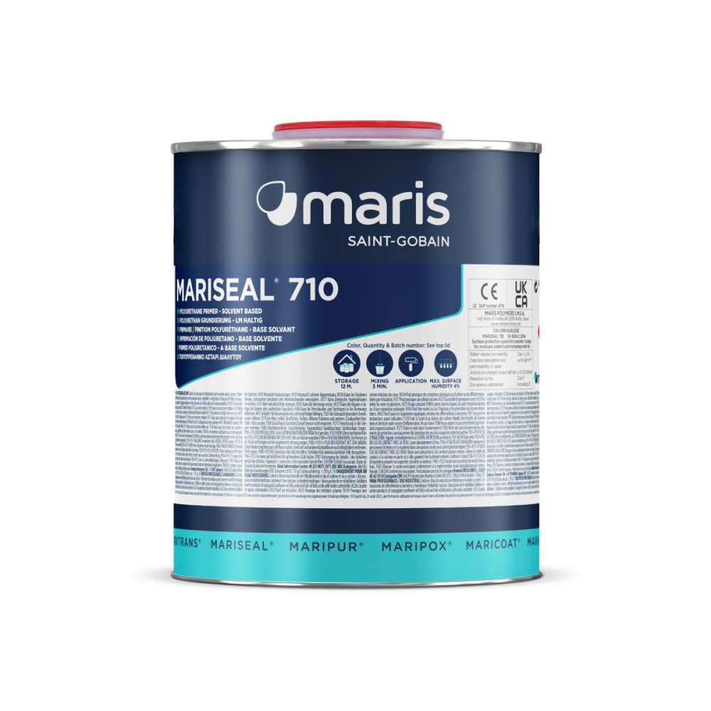 Mariseal 710 Imprimación Poliuretano 1K Transparente 5 Kg