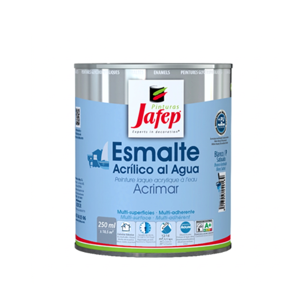Esmalte Al Agua Acrimar Satinado Oro Metalizado 250 ML