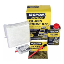 Kit Resina Poliéster + Fibra Fastglas 250 Ml/0,25 M2