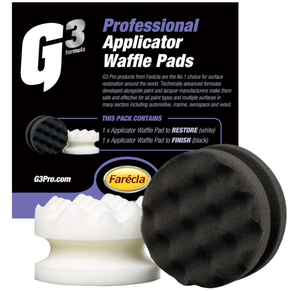 Farecla G3 Pro Esponjas Aplicadoras Gofre 2 Uds.