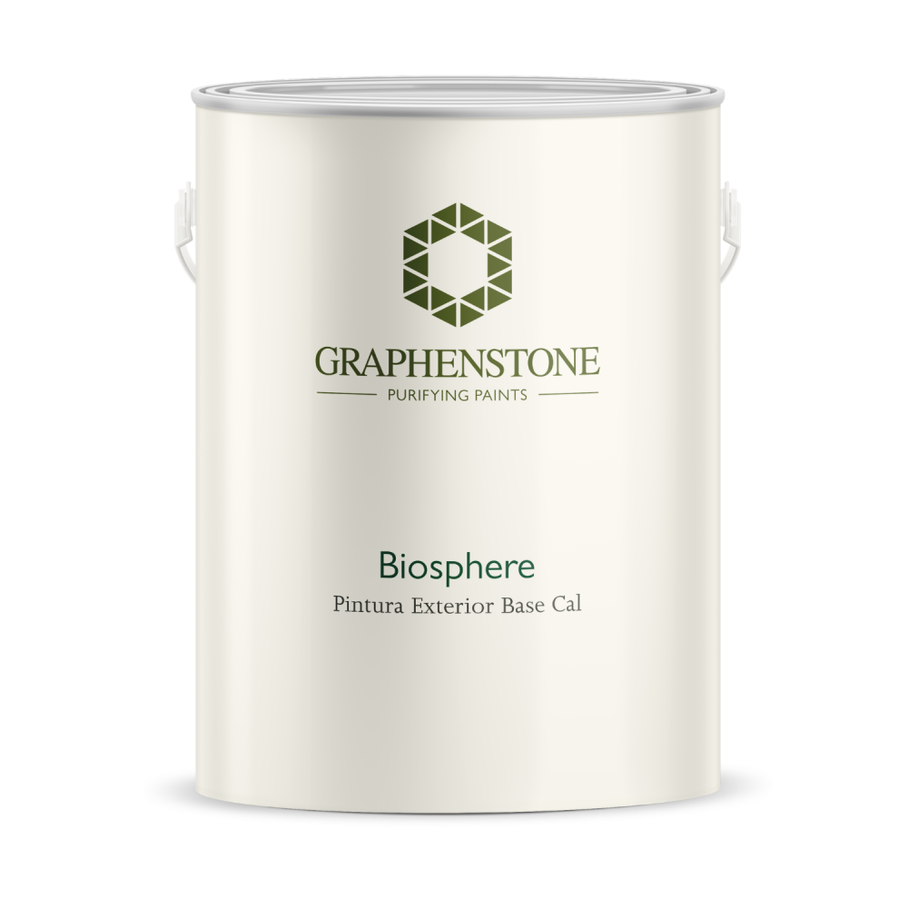 Pintura Exterior a la Cal Mineral Biosphere Blanco 1 Lt