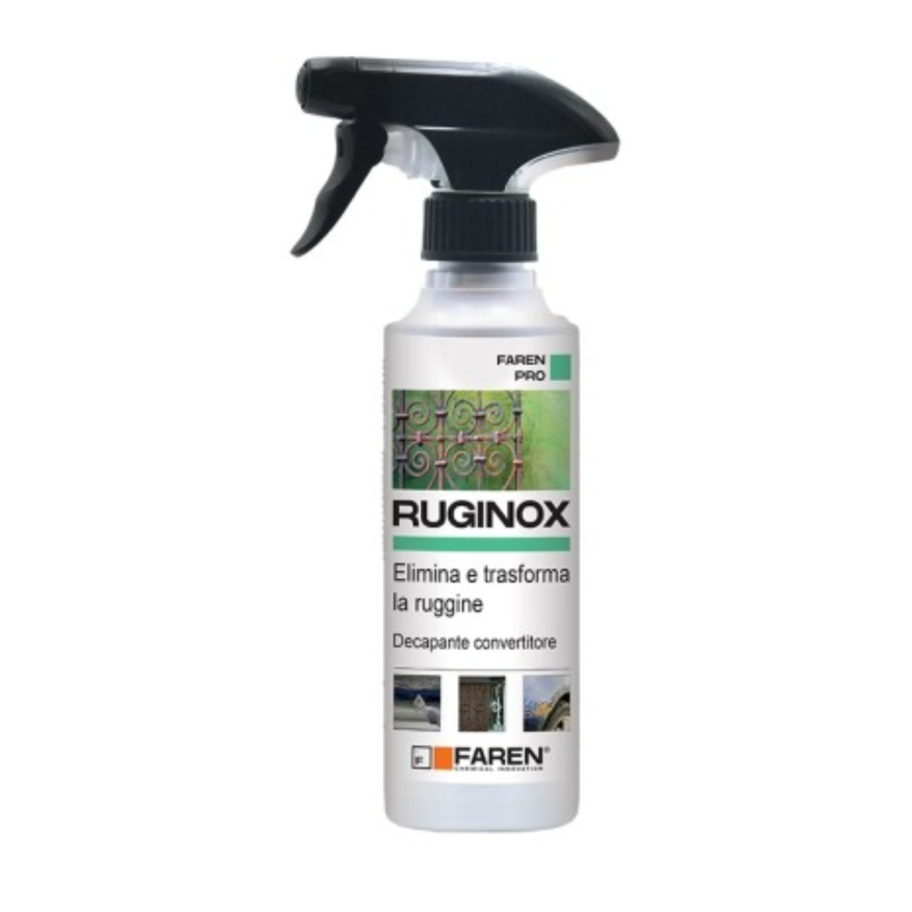 Convertidor Eliminador Y Transformador de Óxido Ruginox Faren 250 Ml