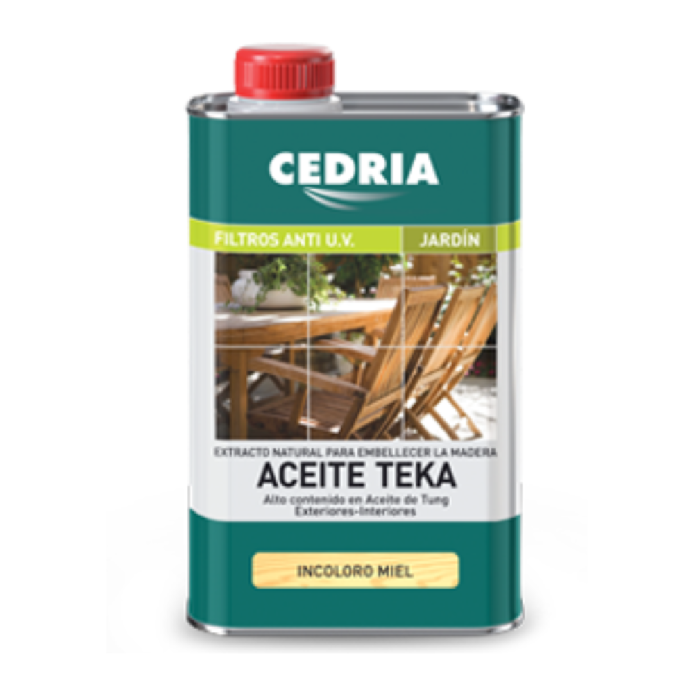 Cedria Aceite De Teka Incoloro-Miel 750 Ml