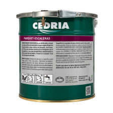 Cedria Barniz Parquet Escaleras Al Agua Satinado 4 Lt