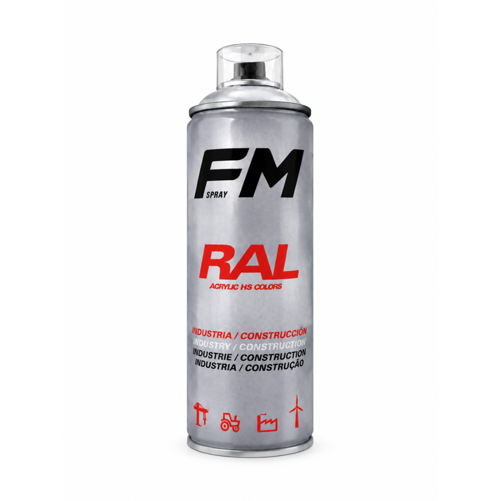 FM Spray Pintura Acrílica HS Ral 9002 Brillante 400 Ml